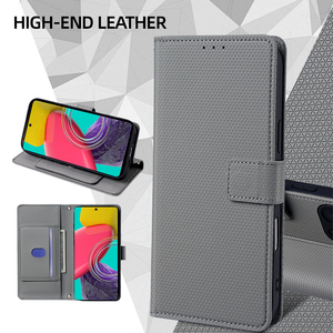 Étui de téléphone en cuir de luxe avec fentes pour cartes, porte-cartes, béquille pour <span class=keywords><strong>Samsung</strong></span> M06 M16 F06 F16 5G - Product Image 2
