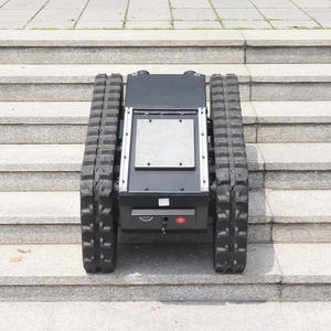Tins8 Crawler Platform Vehicle Track Robot <span class=keywords><strong>de</strong></span> control remoto Caterpillar con <span class=keywords><strong>silla</strong></span> <span class=keywords><strong>de</strong></span> <span class=keywords><strong>ruedas</strong></span> eléctrica - Product Image 5