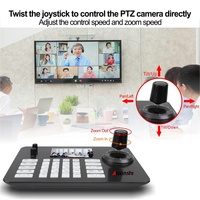 Controlador de cámara PTZ de seguridad de red Teclado de cámara de monitor de protocolo privado OEM/ODM