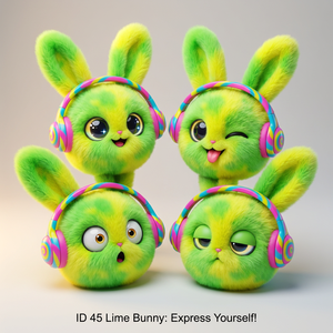 Conejito <span class=keywords><strong>Verde</strong></span> Lima con Control por Aplicación, Peluche Inteligente que Habla, Juguete Educativo Temprano, Compañero de Aprendizaje en Más de 60 Idiomas, Lavable - Product Image 5
