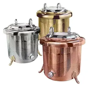 New product restaurant equipment 13 litre luxury gold commercial electric soup warmer for catering