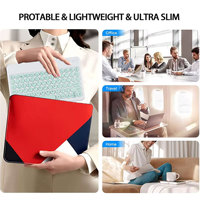 Keyboard Mini Nirkabel Bt Plastik Ultra Tipis Ambidextrous Hot-Swap Floating Touchpad Isi Ulang untuk iPad Air 4 5 6 7 Pro