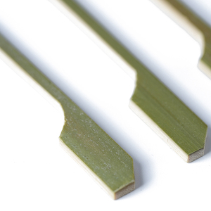 Best-seller Brochettes Teppo en bambou <span class=keywords><strong>de</strong></span> 9cm en cuir vert pour cure-dents alimentaires Bâton <span class=keywords><strong>de</strong></span> <span class=keywords><strong>fruits</strong></span> BBQ Party - Product Image 4