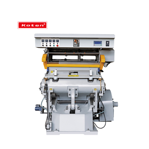 ماكينة صنع وقطع القوالب بختم ساخن TYMA-750، ماكينة قطع القوالب الصناعية للصناديق، ماكينة قطع القوالب للصناديق الورقية - Product Image 1