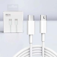 Prix de gros d'usine pour les câbles de charge rapide Type-C vers 8 broches, avec boîtes d'emballage, à des tarifs compétitifs