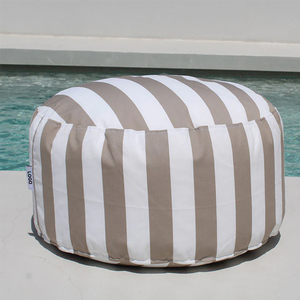 Housse de pouf en polyester imperméable de qualité supérieure BR personnalisable pour enfants, coussins de <span class=keywords><strong>piscine</strong></span> portables, housses de repose-pieds ronds - Product Image 2