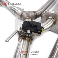 Échappement Cat-Back Valvetronic en Acier Inoxydable ING pour BMW F40 M135i B48 – Pièces de Performance à Fixation Directe à Haut Débit