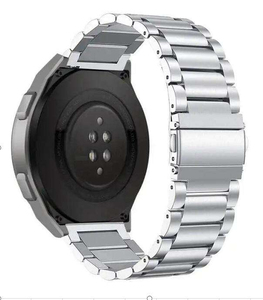 Correa de Reloj Upro de 14mm 18mm 20mm 22mm con Tres Eslabones, Venta al por Mayor, Logotipo Personalizado, Acero Inoxidable, Cierre Plegable a Presión - Product Image 6