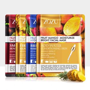ZOZU Soins De La Peau Soie Collagène Cristal Mascarillas Faciales Coreanas Feuille De Couchage Masque Facial - Product Image 1
