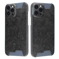 Coque de téléphone en fibre de carbone forgée pour Iphone 15/15PRO/15PLUS/15PRO MAX avec attraction magnétique