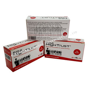 <span class=keywords><strong>Kit</strong></span> <span class=keywords><strong>de</strong></span> <span class=keywords><strong>nettoyage</strong></span> régulier original <span class=keywords><strong>Evolis</strong></span> ACL001 pour imprimante <span class=keywords><strong>de</strong></span> cartes d'identité Primacy2 <span class=keywords><strong>Primacy</strong></span> Zenius Elypso EDIKIO FLEX DUPLEX - Product Image 4