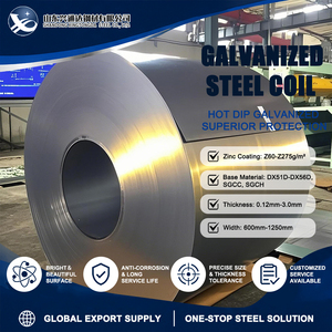 0.12mm 1250mm Hot Dip Galvanized DX54D Z275 G/sqm JIS G3302 Galvanized Steel Strip with Excellent Corrosion Resistance - Product Image 1