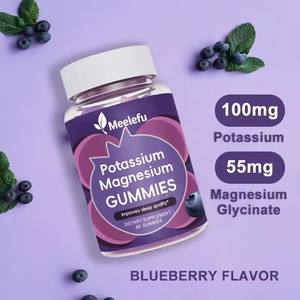 Meelefu Gommose Multivitaminiche al Potassio e Magnesio con Magnesio Glicinato, Calcio, Zinco, Vitamine per il Supporto del Sonno e il Relax - Product Image 2