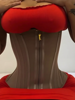 Faja Reductora Deportiva Moldeadora de Cintura para Mujer, Corsé Moldeador de Cuerpo Efecto Reloj de Arena, Cinturón de Látex, Faja Adelgazante para Mujer, Venta al por Mayor