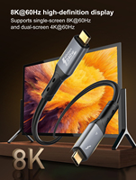 Cable USB-C a C Trenzado LDNIO TC11C, Carga Rápida de 240W, Transferencia de Datos de 40Gbps, Cable de Pantalla HD 8K, Precio de Mayoreo en Oferta
