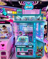 Machine de jeu d'arcade Penny Party pour 4 joueurs, style insulaire, à monnayeur, avec distribution de tickets et de prix, pour FEC