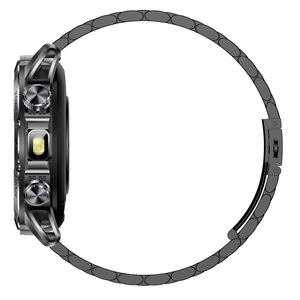 Reloj Inteligente AK92 con <span class=keywords><strong>Linterna</strong></span>, Brújula, Más de 100 Modos Deportivos, Llamadas por Bluetooth, Resistente al Agua IP68, Monitor de Frecuencia Cardíaca, Presión Arterial y Oxígeno - Product Image 5