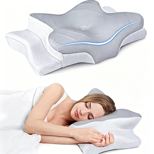 <span class=keywords><strong>Almohada</strong></span> Ergonómica de Espuma Viscoelástica Refrigerante, 15 °   <span class=keywords><strong>Almohada</strong></span> de Soporte Cervical Contorneada para Alivio del Dolor y Sueño Fresco Durante Toda la Noche, Compatible con OEM - Product Image 1