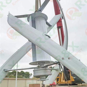 Générateur éolien à axe vertical triphasé Free Energy RX-XV 48V 96V 220V 380V avec pales en verre/basalte pour usage domestique RX-XV Free Energy Wind - Product Image 6