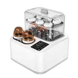 2025 New Chai Steriliser Đa Chức Năng Cảm Ứng Kỹ Thuật Số Hiển Thị Bé Ăn Chai Ấm Hơn Công Suất Lớn Máy Khử Trùng Hơi Nước - Product Image 1
