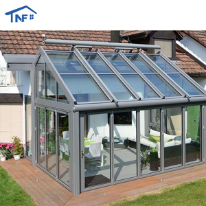 غرفة شمسية حديثة مخصصة بسقف مسطح من الألومنيوم مع زجاج مزدوج مقسى مستوردة من ألمانيا ذات جودة عالية - Product Image 6