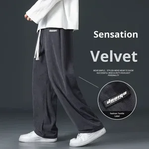 <span class=keywords><strong>Pantaloni</strong></span> <span class=keywords><strong>in</strong></span> <span class=keywords><strong>Velluto</strong></span> <span class=keywords><strong>a</strong></span> <span class=keywords><strong>Coste</strong></span> ANSZKTN da <span class=keywords><strong>Uomo</strong></span> Primavera Autunno Larghi e Dritti <span class=keywords><strong>Pantaloni</strong></span> Sportivi Casual alla Moda Invernali - Product Image 5