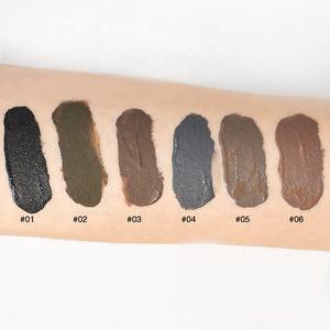 Gel teinté pour les <span class=keywords><strong>sourcils</strong></span> de marque privée OEM Crème pour les <span class=keywords><strong>sourcils</strong></span> colorée longue durée Gel pour les <span class=keywords><strong>sourcils</strong></span> 6 couleurs personnalisé - Product Image 6