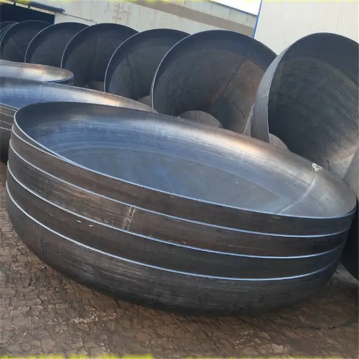 Tapa de tanque de acero inoxidable, cabezal toriesférico de acero al carbono, parte inferior del tanque