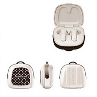 Nouveaux écouteurs intra-auriculaires TWS sans fil transfrontaliers avec réduction active du bruit, LED, autonomie ultra-longue et contrôle tactile pour sac à dos compact