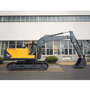 Excavatrice sur chenilles HX135 de 13,6 tonnes pour le dragage des rivières et la lutte contre les inondations - Product Image 6