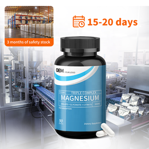 Capsules OEM Triple Complexe de Magnésium : Délai de Livraison Rapide, Acceptation de Commandes Flexibles, Contrôle Total de la Production pour les Acheteurs Suiviants les Tendances du Marché - Product Image 2