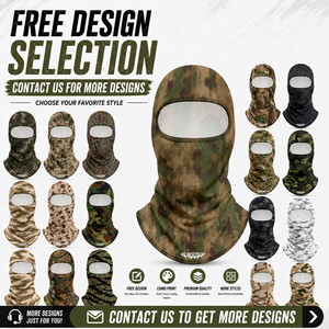 <span class=keywords><strong>Masque</strong></span> <span class=keywords><strong>intégral</strong></span> camouflage respirant personnalisé pour homme, adapté aux masques coupe-vent pour la chasse et la randonnée - Product Image 6