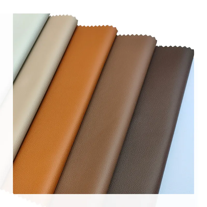 Beautiful strict selection of environmental protection color rich interior decoration clothing PVC PU bio-based sofa leather