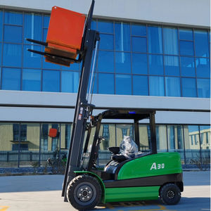 מחיר המפעל 3 טון חשמלי מלגזה מכונת מלגזה משאית 1 טון 2 טון 2.5 טון 4 טון 5 טון מחסן מטען חשמלי מלגזה - Product Image 4