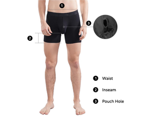 Sous-vêtements pour hommes CELINNE Separatec Fly, double poche, ceinture élastique, respirant, en rayonne de bambou et élasthanne, caleçons boxer pour hommes - Product Image 5