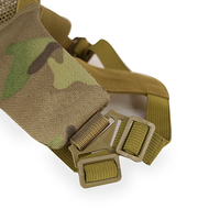 Masque respirant en nylon pour la protection des oreilles, idéal pour les sports de plein air, le paintball tactique et le CS, et la conduite à moto