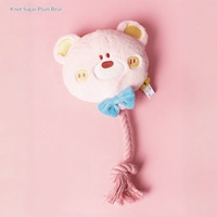 Nouveau jouet en peluche pour animaux de compagnie, jouet à mâcher avec compartiment à nourriture cachée, jouet de puzzle pour chien, résistant aux morsures, jouet sonore