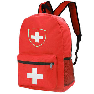 Regalo de precio sorpresa genuino, práctica <span class=keywords><strong>Mochila</strong></span> De estudiante 600D de moda con impresión de bandera de <span class=keywords><strong>Suiza</strong></span> personalizada - Product Image 1