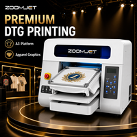 Imprimante DTG A3 à double tête XP600 pour T-shirts