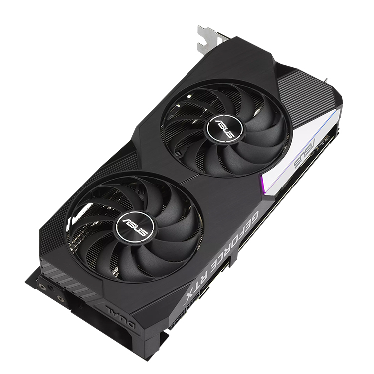 ASUS DUAL Geforce RTX 3070 V2 OC 8GB - Overclocked GPU