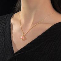 Collares con Colgante de Moda de Buena Calidad, Creativos, Simples y Modernos, Collares con Colgante de Diamante Personalizados y Populares