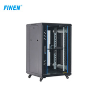 Systèmes téléphoniques CE et PABX 600mm * 600mm * 18U Boîtiers de serveur Étagère réseau 18U Armoire de données informatiques