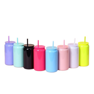 Современная 304 нержавеющая сталь, портативная качественная термос, чашка с соломой, простая Вакуумная бутылка для вечеринок - Product Image 1