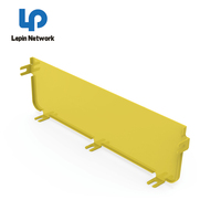Liste de prix du fournisseur d'équipements de chemin de câbles optiques en PVC et ABS jaune de 200 mm de l'usine Ningbo Lepin