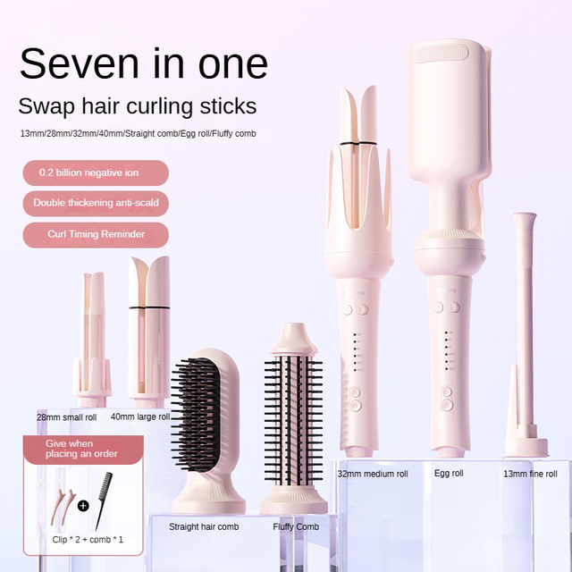 10S to Completethe Modelling Care Electric Best Automatic Rotating Hair Curler