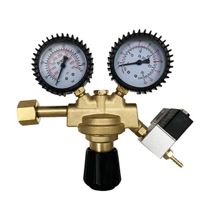 Argon/CO2 Mig Tig Flow Meter Gas Regulator Flowmeter Lassen Dubbele Weld Gauge Regulator Drukregelaar