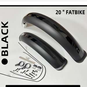 Garde-boue avant et arrière pour vélo électrique 20 "x 4.0 26" x 4.0 24 "x 4.0 Fat Tire Snow Bike Tire Fender - Product Image 5