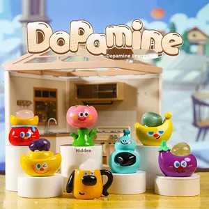 <span class=keywords><strong>Figuras</strong></span> de Resina con Hormonas de Bienestar, Caja Sorpresa, Juguetes al por Mayor, Decoración Creativa para Oficina, Adorno, Regalo para Niñas, 6 Estilos - Product Image 1