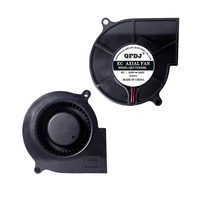 Ventilador Silencioso de Baja Presión EC7530 220V, Ventilador de Caracol de 7cm con Rodamiento de Bolas, Ultrafino y Silencioso para Inodoro Inteligente, Asiento de Coche