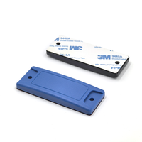 UHF RFID Sobre Metal Etiqueta ABS IP67 10m Alcance ISO18000 6C EPC Gen2 para Paleta Estante Gestión Activos Vehículo Contenedor